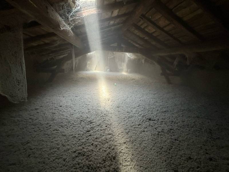 Isolation des combles perdus sur la commune de Chazay d'Azergues